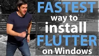 FASTEST WAY to install FLUTTER on Windows!