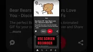 Download GIf from Pinterest by Screen Recorder