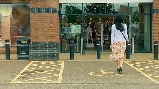 Crossdressing at the shops