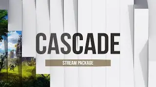 Need clean, white overlays? Cascade stream pack is here.