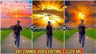 Sky Change Video Editing in Capcut App || Video Ka sky Kaise Change Kare | Capcut Video Editing