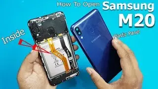 How to Open Samsung Galaxy M20 Back Panel || Samsung Galaxy M20 Disassembly / Teardown