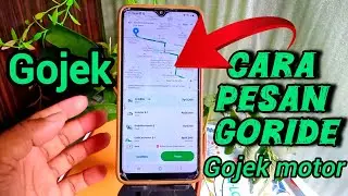 Tutorials||Cara pesan goride atau gojek motor penumpang mudah dan cepat dipraktekan untuk kebutuhan