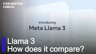 Llama 3 - Meta's latest open source model is amazing!  Run it on Anyscale! | Unscripted Coding