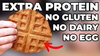 Dairy Free, Egg Free, Gluten Free Protein Waffles