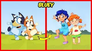 Bluey 😱 Human Version 🔥 Bluey Character If Were Human