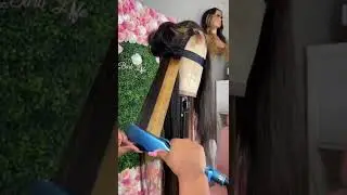 WATCH ME WORK! CHUNKY HIGHLIGHTS GLUELESS WIG #SHORTS