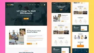 Charity Website Templates Free Download - Donation Website