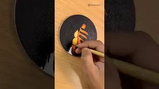 Diwali 🪔 special painting on mini canvas 💫 