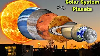 Solar system planets size comparison | Universe size comparison | 2024