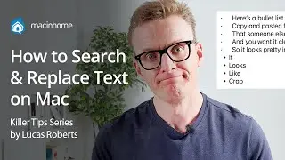 How to Search and Replace Text on Mac (and Fix Copy Pasted Bullets!)