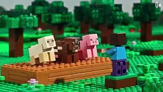 Анимации LEGO Minecraft 2019