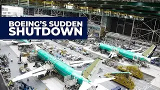 Boeings Sudden Shutdown: Workers Reject New Contract & Vote To Strike