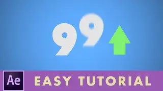 Animating Numbers Counting Up In After Effects | Beginner Tutorial