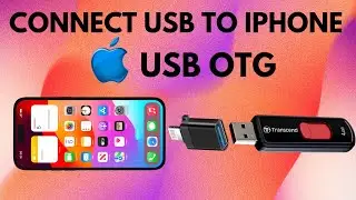 How to Connect and Access a USB Drive on iPhone or iPad, file transfer with USB OTG