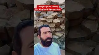 2 milyon yıl önce ortaya çıkmış olan Jeopark alanını daha biz iki gündür öğreniyoruz #siverek