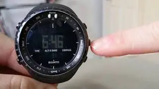 Suunto Core: Changing the Time and Date