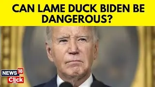 Joe Biden Drops Out, The Dangers Of A Lame-Duck President Emerge | USA Elections | Donald Trump N18G