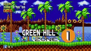 Sonic Mania Plus Green Hill Act 1 Speedrun 27.68 (Sonic)