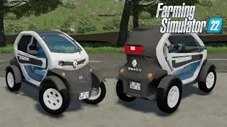 FS22 - Renault Twizy - Farming Simulator 2022 - Car Mod DOWNLOAD 