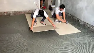 Great Kitchen Flooring Techniques Using High Quality Ceramic Tiles - Tile Installation Skills