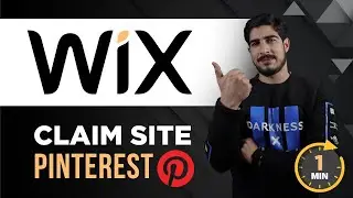 How To Claim Wix Website On Pinterest 2024 | Verify Pinterest With Wix Website | Wix Pinterest Tag