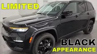 2024 JEEP GRAND CHEROKEEE LIMITED BLACK APPEARANCE 22E 4K WALKAROUND 24J104 SOLD!