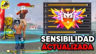 ✅ SENSIBILIDAD ACTUALIZADA⚙️Para dar TODO ROJO en FREE FIRE