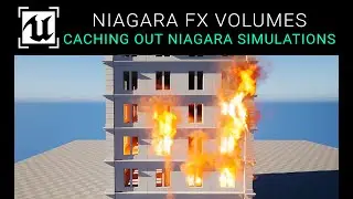 Unreal Engine 5.2 - Caching Niagara FX (Niagara Sim Cache)