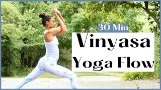 30 Min Strong Vinyasa Yoga Flow | Upper Body