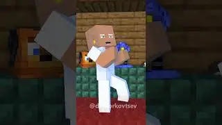 Мистер Пропер ищет малыша Стива 😂 #minecraft #майнкрафт