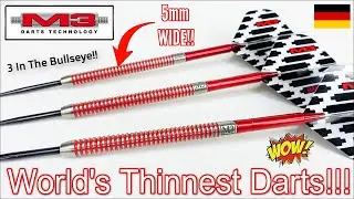 WORLD'S THINNEST DARTS - M3 Advanced MultiRinged Darts Review