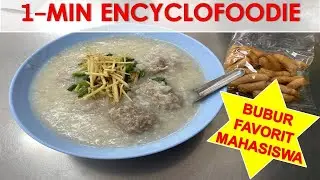 JOKE SAM YAN (โจ๊กสามย่าน) - 1 MINUTE ENCYCLOFOODIE EP 54 (Thailand, Bangkok)