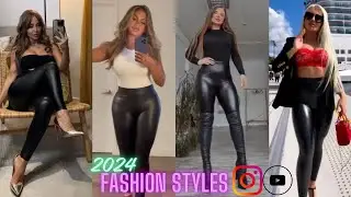 The Ultimate How to Style Shiny Leggings Guide | Casual Daytime Outfit Styles & Night Out Looks 2024