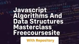 javascript algorithms and data structures masterclass freecoursesite