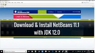 Installation of NetBeans 11.1 on Windows 10 with JDK 12.0