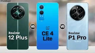 Realme 12 Plus vs OnePlus Nord Ce 4 Lite 5g vs Realme P1 Pro || Full Comparison