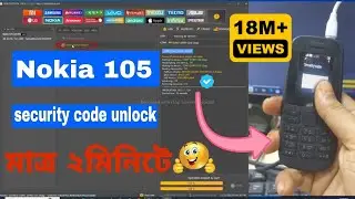 nokia 105 security code 🔐🙆‍♂️Nokia TA-1174 Reset Password by Unlock tool✅