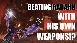 Can you kill Radahn with his own weapons? (Elden Ring)