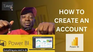 How to create an account on Power BI Service - Sign Up on Power bi Desktop