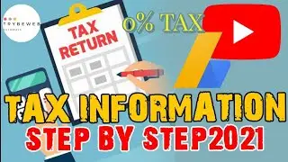 AdSense Tax Information For Non US Citizens [0% Tax Guide]  youtube adsense tax form for non us