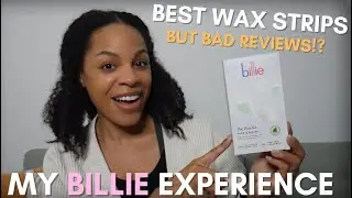 BILLIE Best #BikiniWax Strips, Bad reviews | My experience + BEST Post Wax Products for Dark Spots