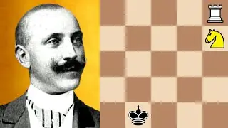 Why is this horse golden? | Cool Chess Puzzles #26 (Henri Rinck)