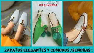 Tendencias ZAPATOS ELEGANTES y COMODOS para Señoras +50 o mas...