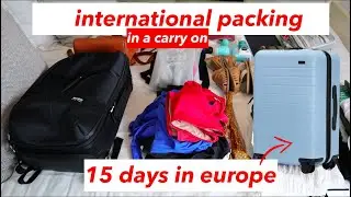 Pack in a Carry On for 15 Days in Europe | AWAY Luggage Bigger Carry On Packing | MAGGIES TWO CENTS