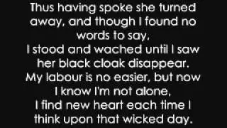 Uriah Heep - Lady in Black (LYRICS)