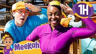 Blippi and Meekah's Secret Treasure Hunt at the Water Park | Educational Videos for Kids | Meekah