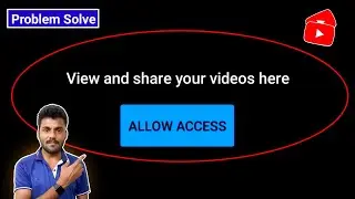 View and Share Your Videos Here on YouTube || Open Settings Permissions and Allow Access to Storage