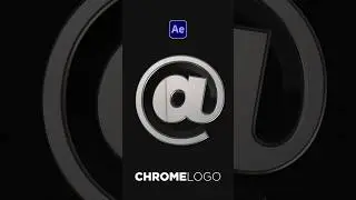 Make Chrome 3D Logo Animations in After Effects