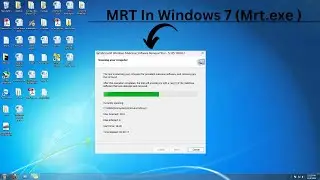 #howto  Run MRT Tool In Windows 7 (Mrt.exe) | MRT Kaise Run Kare -Step-by-Step Tutorial 2024